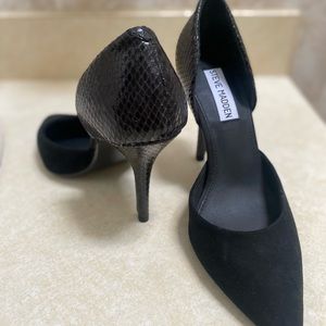 Steve Madden with snake heel